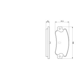 BOSCH Sada brzdových doštiček 0 986 461 770_thumb5