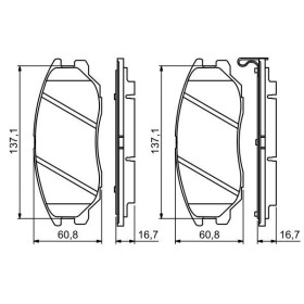 BOSCH Sada brzdových doštiček 0 986 494 347_thumb7