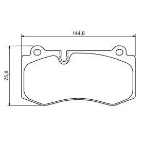 BOSCH Sada brzdových doštiček 0 986 494 167_thumb5