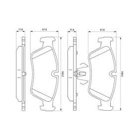 BOSCH Sada brzdových doštiček 0 986 494 096_thumb5