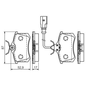 BOSCH Sada brzdových doštiček 0 986 494 025_thumb5