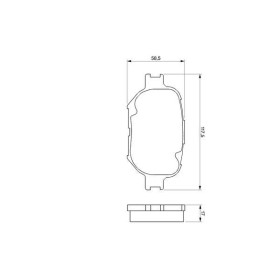 BOSCH Sada brzdových doštiček 0 986 424 808_thumb5