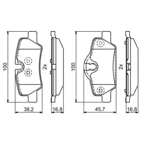 BOSCH BRZDOVÉ OBLOŽENÍ 0 986 495 400_thumb5