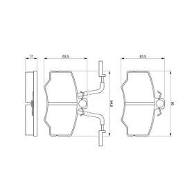 BOSCH Sada brzdových doštiček 0 986 424 184_thumb5