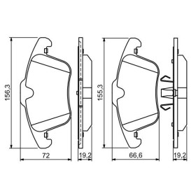 BOSCH Sada brzdových doštiček 0 986 494 209_thumb5