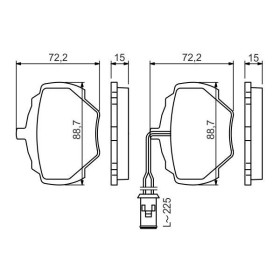 BOSCH Sada brzdových doštiček 0 986 424 267_thumb5