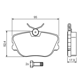 BOSCH Sada brzdových doštiček 0 986 494 058_thumb7