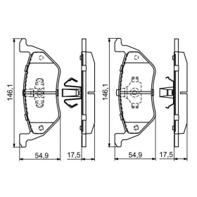 BOSCH Sada brzdových doštiček 0 986 494 683_thumb5