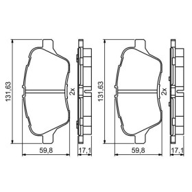 BOSCH Sada brzdových doštiček 0 986 494 792_thumb7