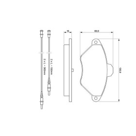 BOSCH Sada brzdových doštiček 0 986 424 278_thumb5