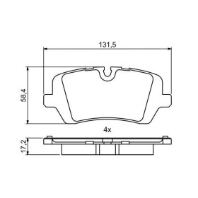 BOSCH Sada brzdových doštiček 0 986 494 810_thumb7