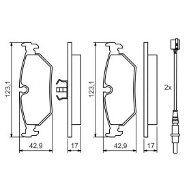 BOSCH Sada brzdových doštiček 0 986 424 027_thumb5