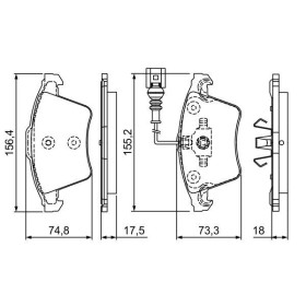 BOSCH Sada brzdových doštiček 0 986 494 203_thumb5