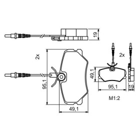 BOSCH Sada brzdových doštiček 0 986 494 849_thumb7