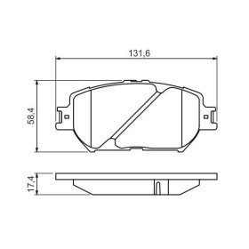 BOSCH Sada brzdových doštiček 0 986 494 418_thumb5