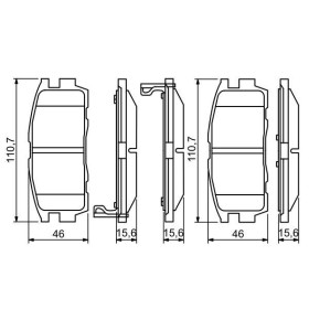 BOSCH Sada brzdových doštiček 0 986 494 251_thumb5