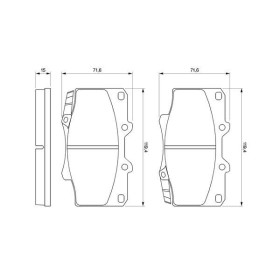 BOSCH Sada brzdových doštiček 0 986 424 134_thumb5