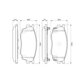 BOSCH Sada brzdových doštiček 0 986 494 078_thumb5