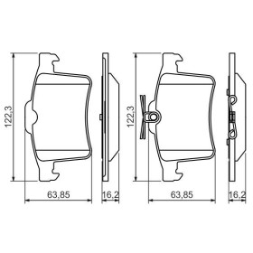 BOSCH Sada brzdových doštiček 0 986 494 480_thumb5