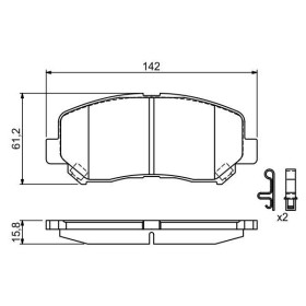 BOSCH Sada brzdových doštiček 0 986 494 675_thumb7