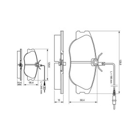 BOSCH Sada brzdových doštiček 0 986 424 033_thumb7