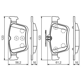 BOSCH Sada brzdových doštiček 0 986 494 659_thumb7