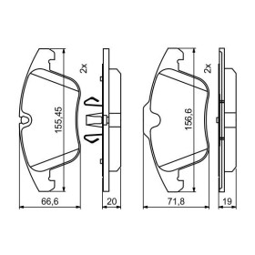 BOSCH Sada brzdových doštiček 0 986 494 830_thumb7