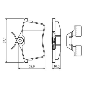 BOSCH Sada brzdových doštiček 0 986 494 646_thumb7