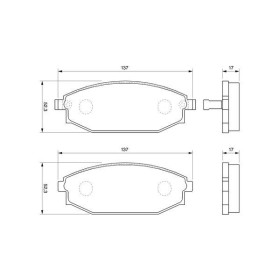 BOSCH Sada brzdových doštiček 0 986 424 727_thumb5