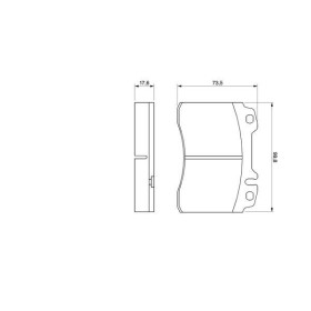 BOSCH Sada brzdových doštiček 0 986 460 966_thumb7