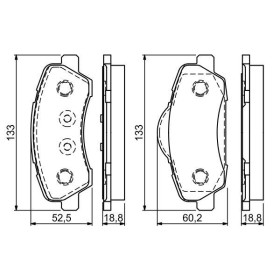 BOSCH Sada brzdových doštiček 0 986 494 713_thumb7