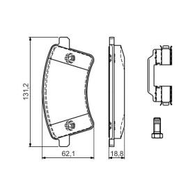 BOSCH Sada brzdových doštiček 0 986 494 612_thumb7