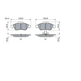 BOSCH Sada brzdových doštiček 0 986 424 218_thumb5