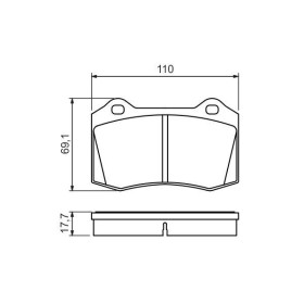 BOSCH Sada brzdových doštiček 0 986 494 486_thumb5