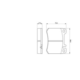 BOSCH Sada brzdových doštiček 0 986 460 959_thumb5