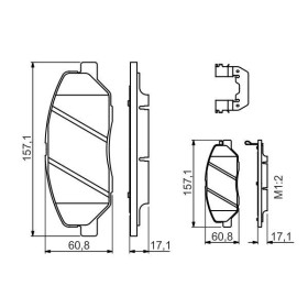 BOSCH Sada brzdových doštiček 0 986 494 631_thumb7