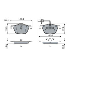 BOSCH Sada brzdových doštiček 0 986 494 035_thumb7