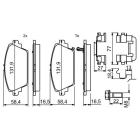 BOSCH Sada brzdových doštiček 0 986 494 633_thumb7