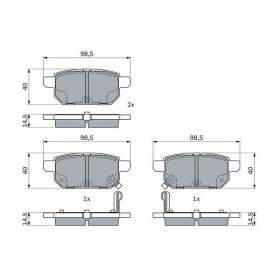 BOSCH Sada brzdových doštiček 0 986 494 748_thumb7