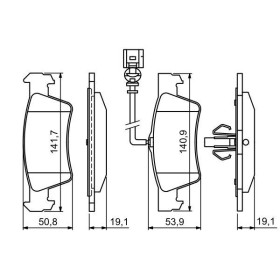 BOSCH Sada brzdových doštiček 0 986 494 309_thumb7