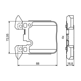 BOSCH Sada brzdových doštiček 0 986 494 774_thumb7