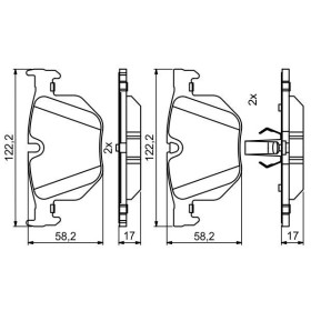 BOSCH Sada brzdových doštiček 0 986 494 862_thumb7