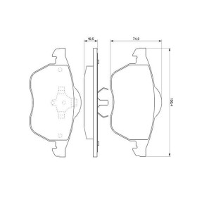 BOSCH Sada brzdových doštiček 0 986 424 481_thumb7