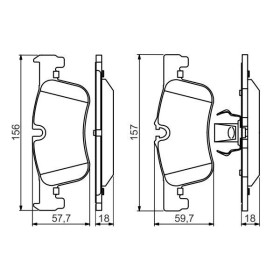 BOSCH Sada brzdových doštiček 0 986 494 561_thumb5