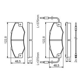 BOSCH Sada brzdových doštiček 0 986 460 953_thumb5