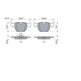 BOSCH Sada brzdových doštiček 0 986 494 028_thumb5