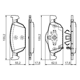 BOSCH Sada brzdových doštiček: 0 986 494 383_thumb7