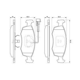 BOSCH Sada brzdových doštiček 0 986 424 515_thumb5