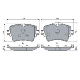 BOSCH Sada brzdových doštiček 0 986 494 940_thumb5