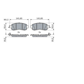 BOSCH Sada brzdových doštiček: 0 986 424 638_thumb7